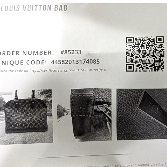 Authentic Louis Vuitton Damier Ebene Alma PM - Picture 13 of 15